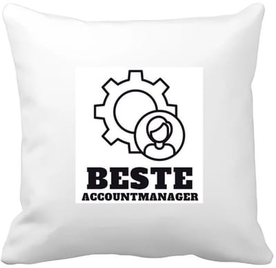 Akyol - beste accountmanager Kussen hoes - Beste accountmanager - collega - welkom - afscheid - 40 bij 40 cm