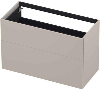 INK - Onderkast 2 Laden Push To Bestaande Uit: - 1000x450x650 Mm - Mat Kasjmier Grijs
