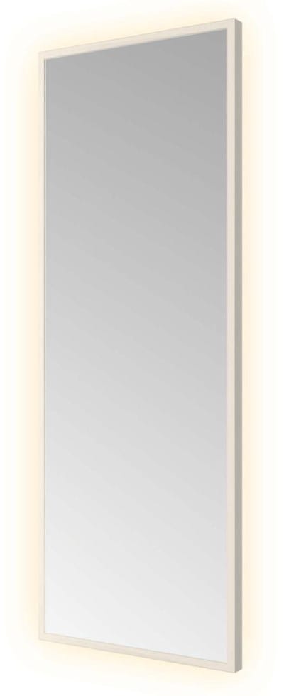 Hotbath &More SQU380 Square spiegel 30x80cm met verlichting, kleurwissel, dimbaar en afstandsbediening RVS316
