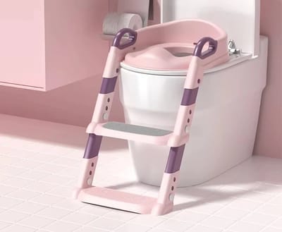 Wc Verkleiner - Wc Verkleiner Met Trapje - Toilettrainer - Wc Verkleiner Met Opstapje - Verstelbare Wc Verkleiner - Wc Potje - Opvouwbare Wc Verkleiner - Wc Verkleiner Met Handvaten - Toiletverkleiner.