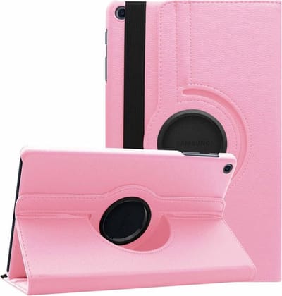 Arara Hoes Geschikt voor Samsung Galaxy Tab A 10.1 inch (2019) Tri-fold tablethoes - Licht Roze