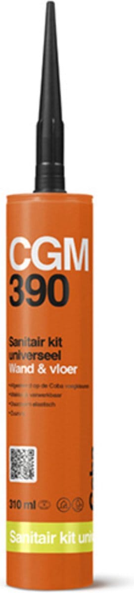 Coba Sanitairkit Universeel CGM390 Wand&Vloer 310ML Zandbruin