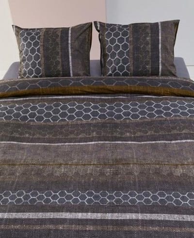 Oilily Shady Glade- Dekbedovertrek - Lits-jumeaux - 260x200/220 cm + 2 kussenslopen 60x70 cm - Sand
