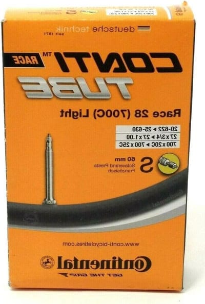 Race 28 light slang - Binnenband fiets - Wielrennen - Lichtgewicht 65g - 700x20-25mm - Zwart