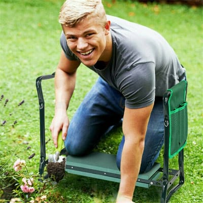 Tuinkrukje - Multifunctionele Tuin Knieler - Tuin Kniebank - Tuin bankje - Tuinkruk