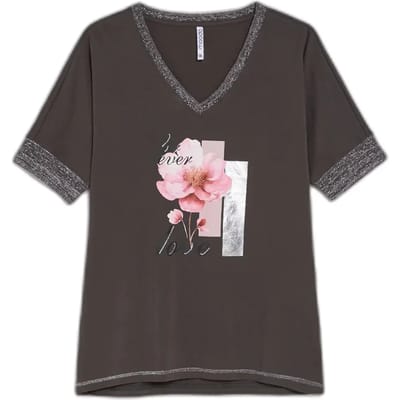 Dames-T-shirt Moodo L-TS-4912