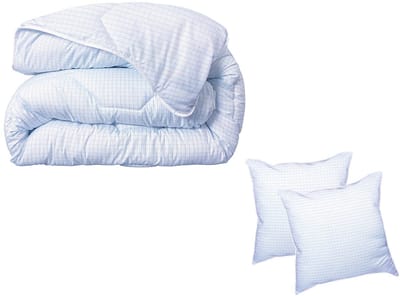 Vente-unique Pack DODO dekbed 220 x 240 cm + 2 hoofdkussens 60 x 60 cm - Totale bescherming tegen huisstofmijt - ANGE GARDIEN