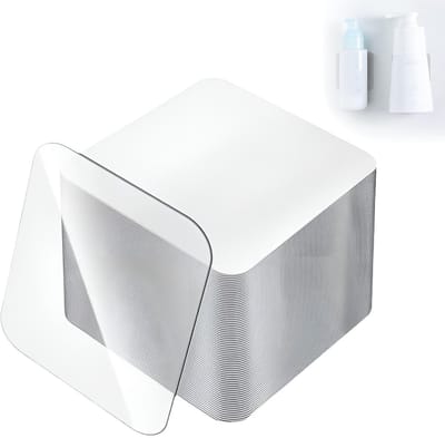 Dailygoody - Dubbelzijdige Nano Plakpads - Extra Sterke Plakpads - Transparant - 6x6 cm - Plakoplossingen - Voor Meerdere Toepassingen - Handig en Duu