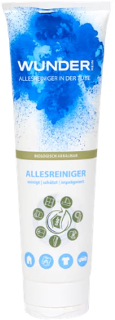 Wunderrein Allesreiniger in Tube - 300 ml | Universele Reiniger voor Alle Afwasbare Oppervlakken - Biologisch Afbreekbaar