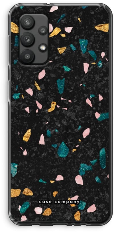 Case Company® - Hoesje geschikt voor Samsung Galaxy A32 4G hoesje - Terrazzo N°10 - Soft Cover Telefoonhoesje - Bescherming aan alle Kanten en Schermrand