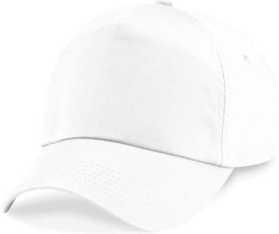 Beechfield Original 5 panel cap B10 - White - One size