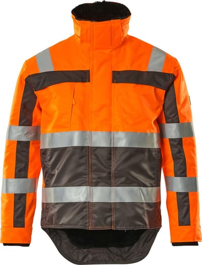 Mascot Safe Compete Winterjas 07223-880 - hi-vis oranje/antraciet - 2XL