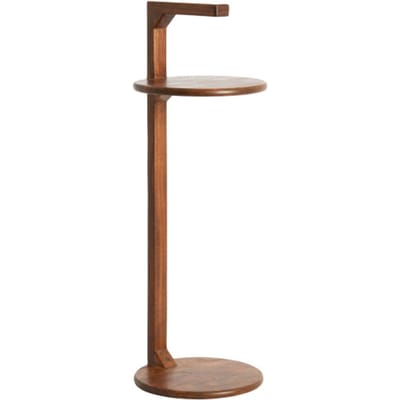 Light & Living - Bijzettafel DELMINO - Ø26x77 cm - Bruin