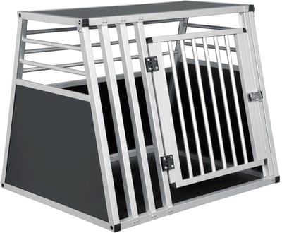 Mosh Stories Hondenbench - Transport huisdieren - Hondenkooi Voor Auto - Bench Honden en Katten - Hondenbenodigdheden - Aluminium