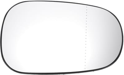 Dailygoods - Deur Buitenspiegel Glas Vervanging - Verwarmd - Wit - Aspherisch - Geschikt voor Nissan Micra 2002-2010
