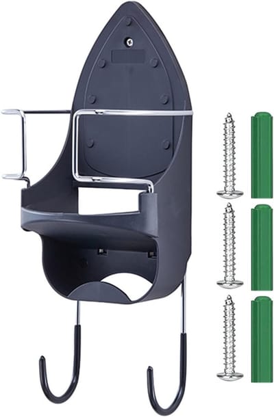 Strijkplank Houder - Wandrek Ophangsysteem - Ruimte Besparen - Hoge Draagkracht - 29.5 x 17 x 14.5 cm