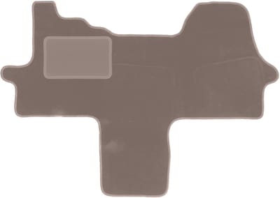 Beige voormatten voor: Citroen Jumper II bestelbus (2006-2014)