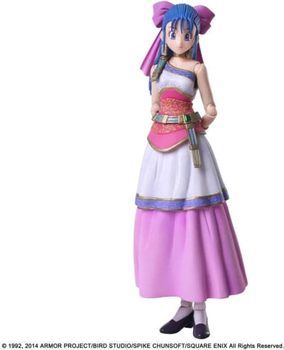 Square-Enix Dragon Quest V The Hand of the Heavenly Bride Bring Arts Action Figure Nera 14 cm Action Figuur
