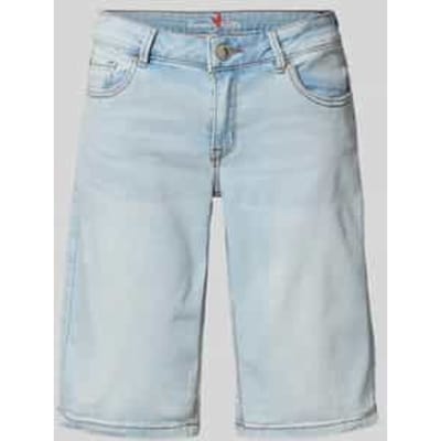 Korte jeans in used-look