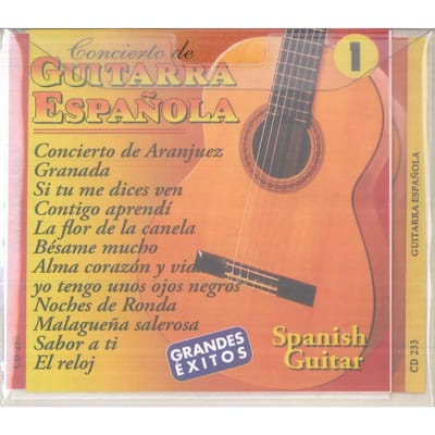 CD DIVERSEN - Concierto De Guitarra Espanola CD233 FLAMENKIA Niet Japan Latijn Gebruikt brown
