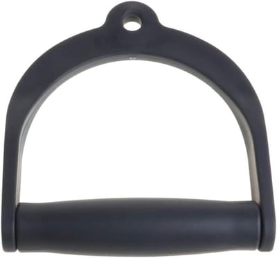 Fitness Handvatten - Krachttraining Touwen - Sport Training - Duurzaam Breed Ontwerp - 14x10cm - Zwart