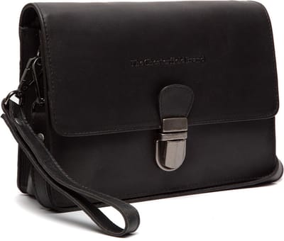 The Chesterfield Brand Kleine Schoudertas Dames - Leer - Waxed Pull Up - Zwart