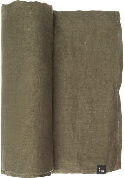 Himla Sunshine Linnen Tafelkleed - 145 x 250 cm - Khaki