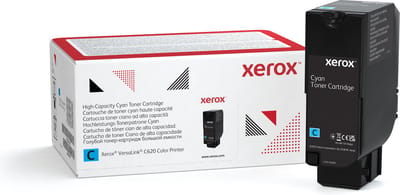Xerox VersaLink C620 cyan tonerkassett med høy kapasitet (12 000 sider)