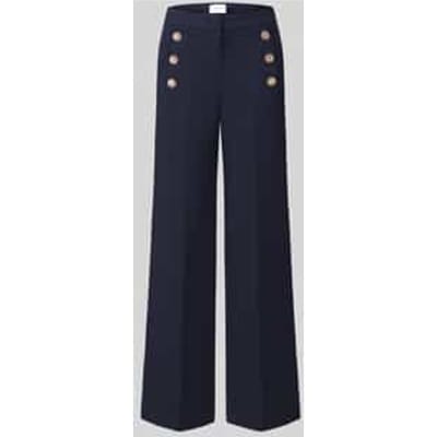 regular fit wijdte broek met viscose, model 'BRIDGET'