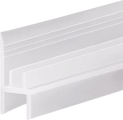 Tochtstrip Douchedeur 100cm - Waterdichte Afdichting voor Glasdeuren (6mm Dikte)