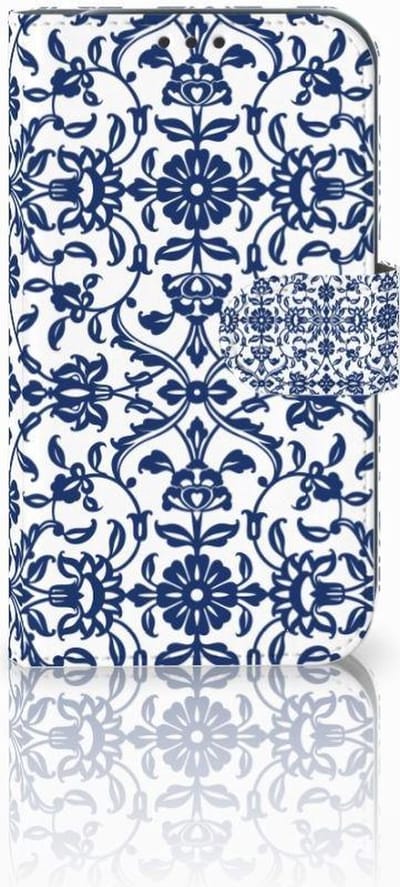 Samsung Galaxy Xcover 4 | Xcover 4s Hoesje Flower Blue