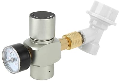 OmGoods - Dailygoody - Keg Charger Mini - CO2-regelaar - Handzaam ontwerp - Veiligheidsfunctie - Drukbegrenzingsventiel - Herbruikbaar - Geschikt voor de meeste.
