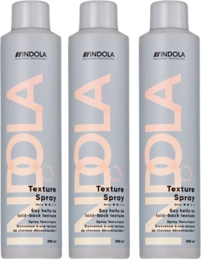 Indola Texture Dry Texture Spray - 3x300ml