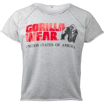 Gorilla Wear Classic Workout Top - Grijs - S/M