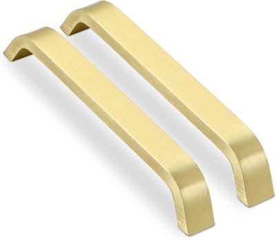 6 Stuks Gouden Keuken Kastgrepen - 128mm Kasttrekkers voor Moderne Keukens en Interieurdecoratie