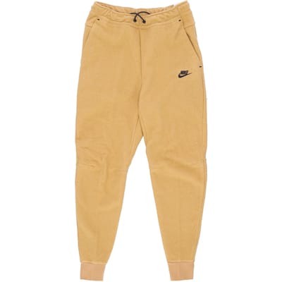 Sportkleding heren Tech Fleece winterjogger trainingspakbroek Elemental goud/zwart