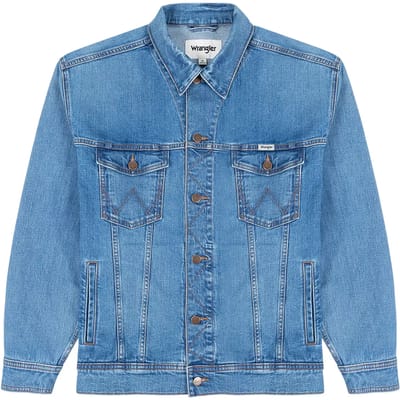 Wrangler Anti Fit Relaxed Spijkerjas Blauw L Man