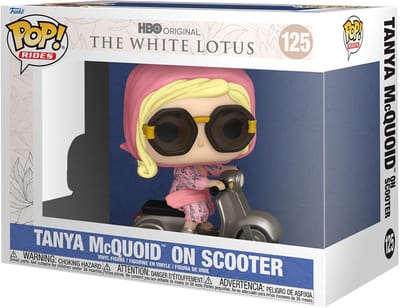 Funko The White Lotus POP! Rides Vinyl Figure Tanya on Scooter 15 cm POP! Figuur