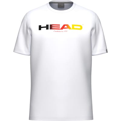 HEAD DTB Rainbow T-shirt Heren-wit