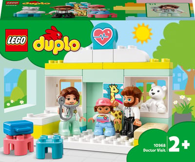 LEGO DUPLO Bij de dokter Grote Stenen Bouwset 10968