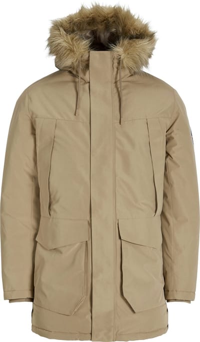 JACK&JONES - JJCAMP FAUX FUR PARKA BF - Heren - Buitenjassen