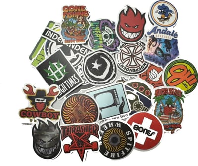 Coole stickers - 50 laptopstickers - Verschillende stickers - Mix van 50 coole stickers voor laptop telefoon skateboard koelkast koffer douche etc - CHPN