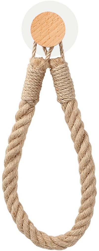 Scoby – Toiletrolhouder – Wandhanger – Badkameraccessoire – Toilet Paper Holder – 1 stuk – Jute