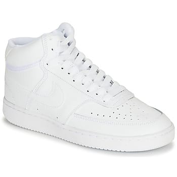Nike Court Vision Mid Dames Sneakers - White