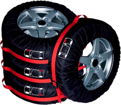 Bandentassen Set - Bandenhoezen - Banden Opslag - Stofdicht UV-beschermend - Tot 66cm