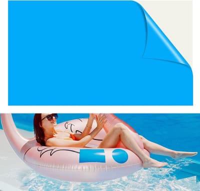 Reparatieset voor Onderwaterzwembaden - Reparatieset voor Zwembadpleisters - Reparatiepleister voor Zwembadfolie - Zelfklevende Reparatietape - Tpu-Reparatieset - 2,79 X 4,1 Ft - Voor Zwembaden, Zwembadaccessoires en Diverse Opblaasbare Producten