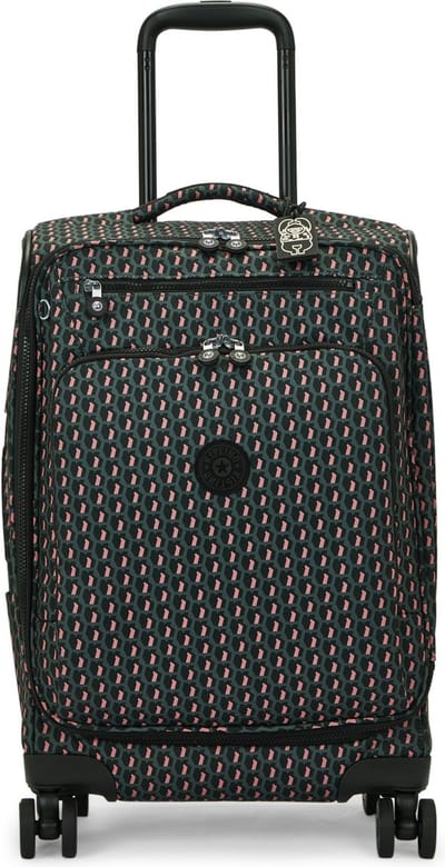 Kipling NEW YOURI SPIN S Reiskoffer, Handbagage (35 x 55 x 23 cm) - 3D K Pink