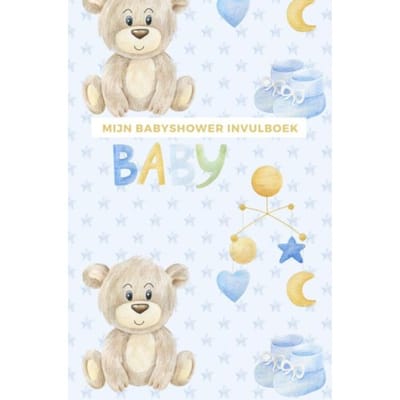 Mijn Babyshower Invulboek - Ook Geschikt Als Babyshower Gastenboek - Gold Arts Books