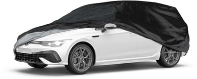 Walser Dekzeil voor auto All Weather - autozeil volledige garage Maat 4 Combi zwart