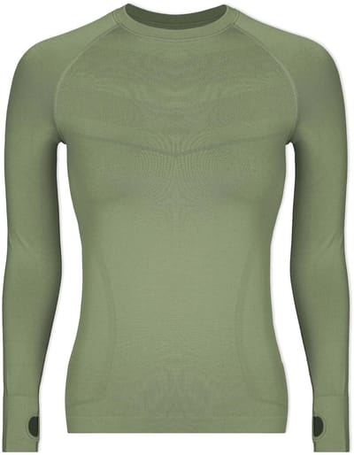 SNOCKS Sportshirt Lange Mouw Dames - Sportshirt Dames Lange Mouw - Yoga Shirt - Sneldrogend - Functioneel Materiaal